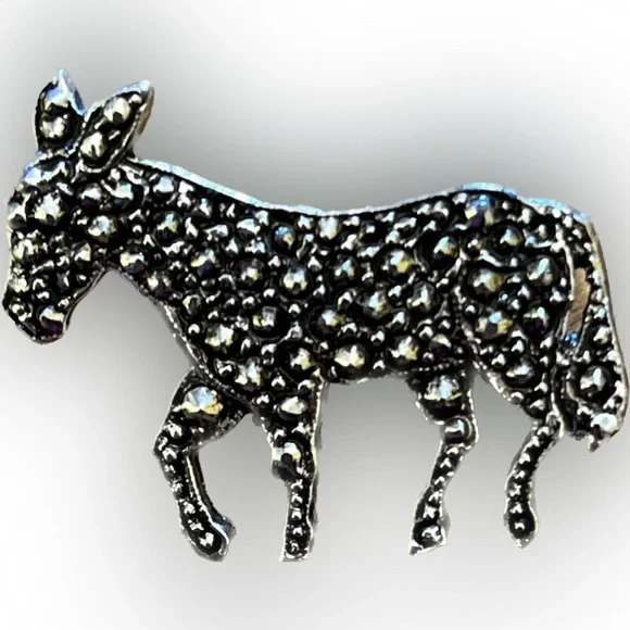 Gift with purchase – Two Adorable donkey pins  brooch - Picture 3 of 8